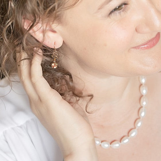 Pearls with Handmade 14K Gold Clasp