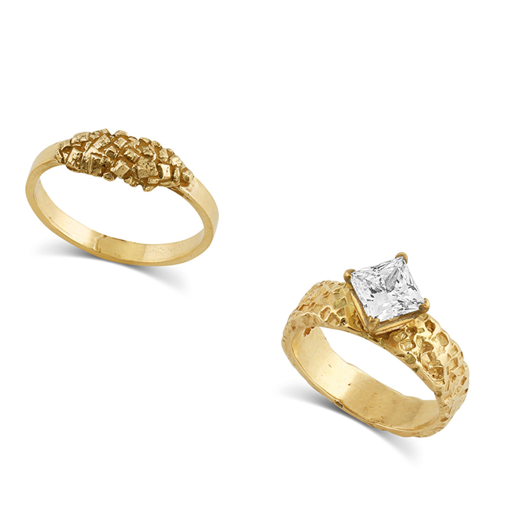14K Gold Sweet Love Ring