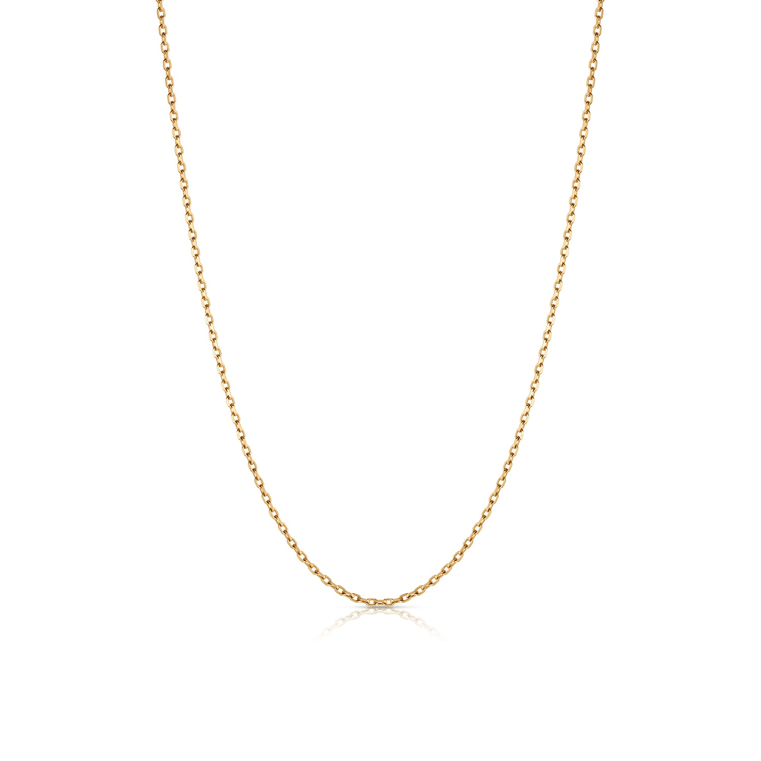 14K Gold Rolo Chain