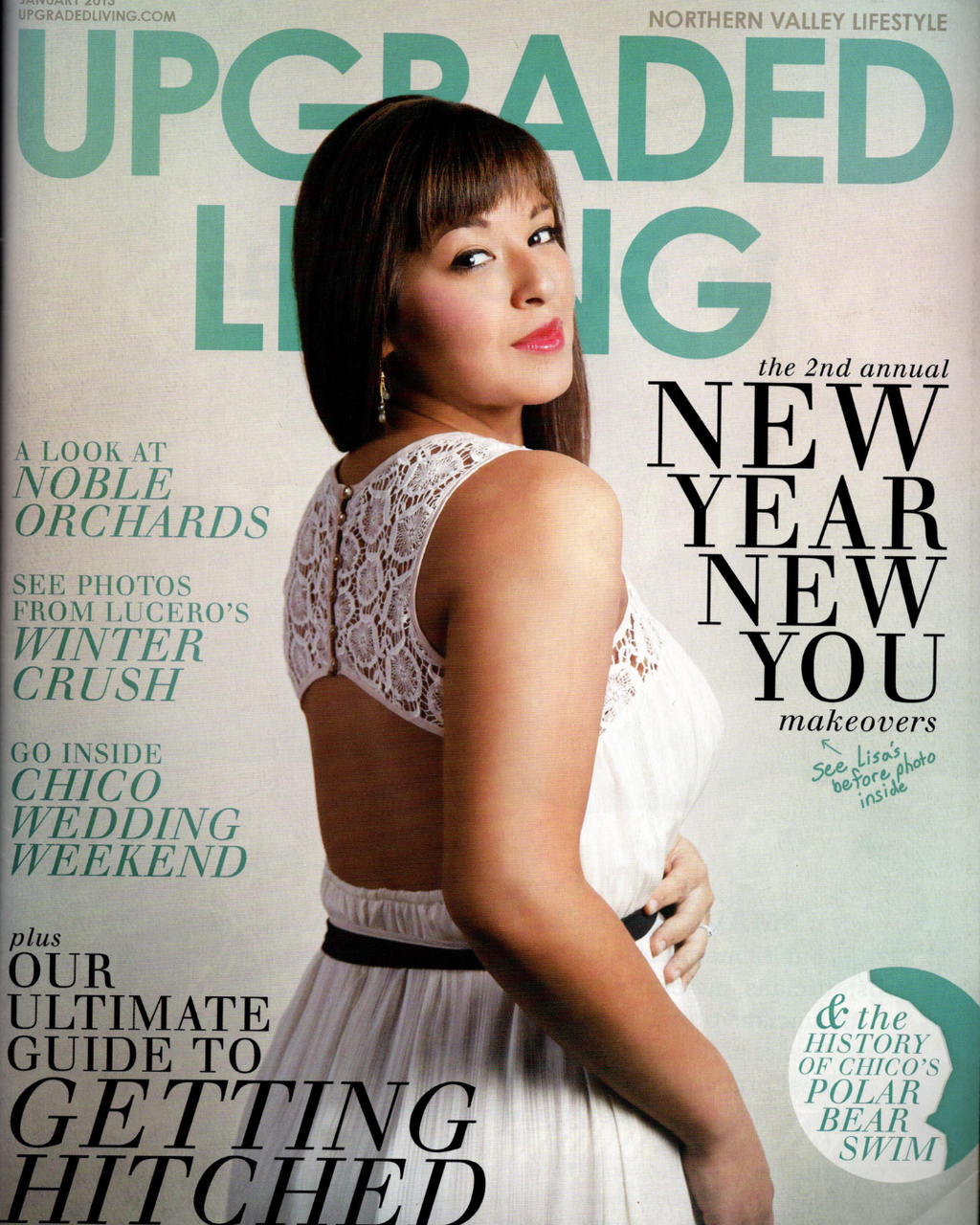 Geralyn Sheridan Designs Featuring at Upgraded Living Magazine Cover