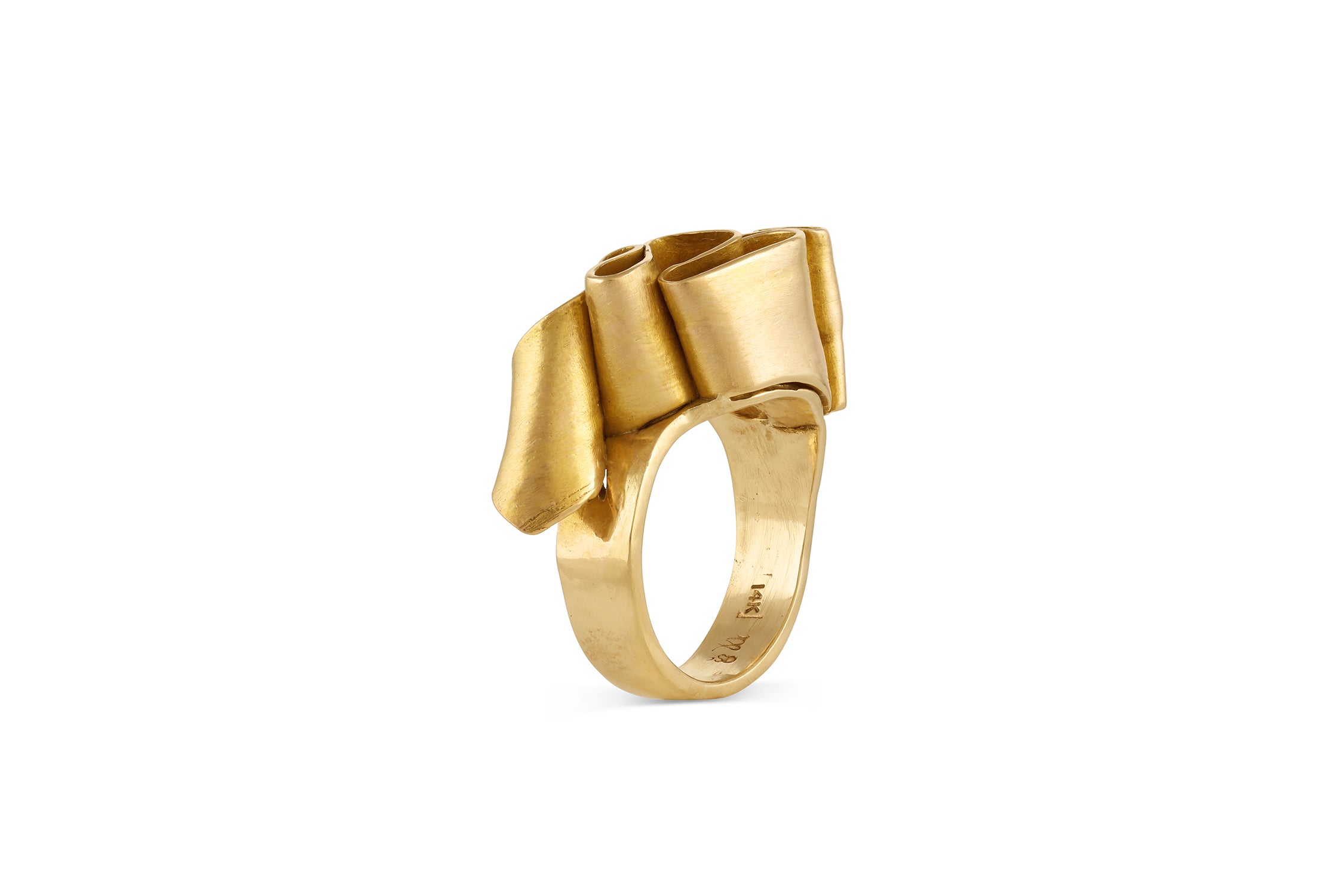 14K Gold Mitsuro Hikime Ring