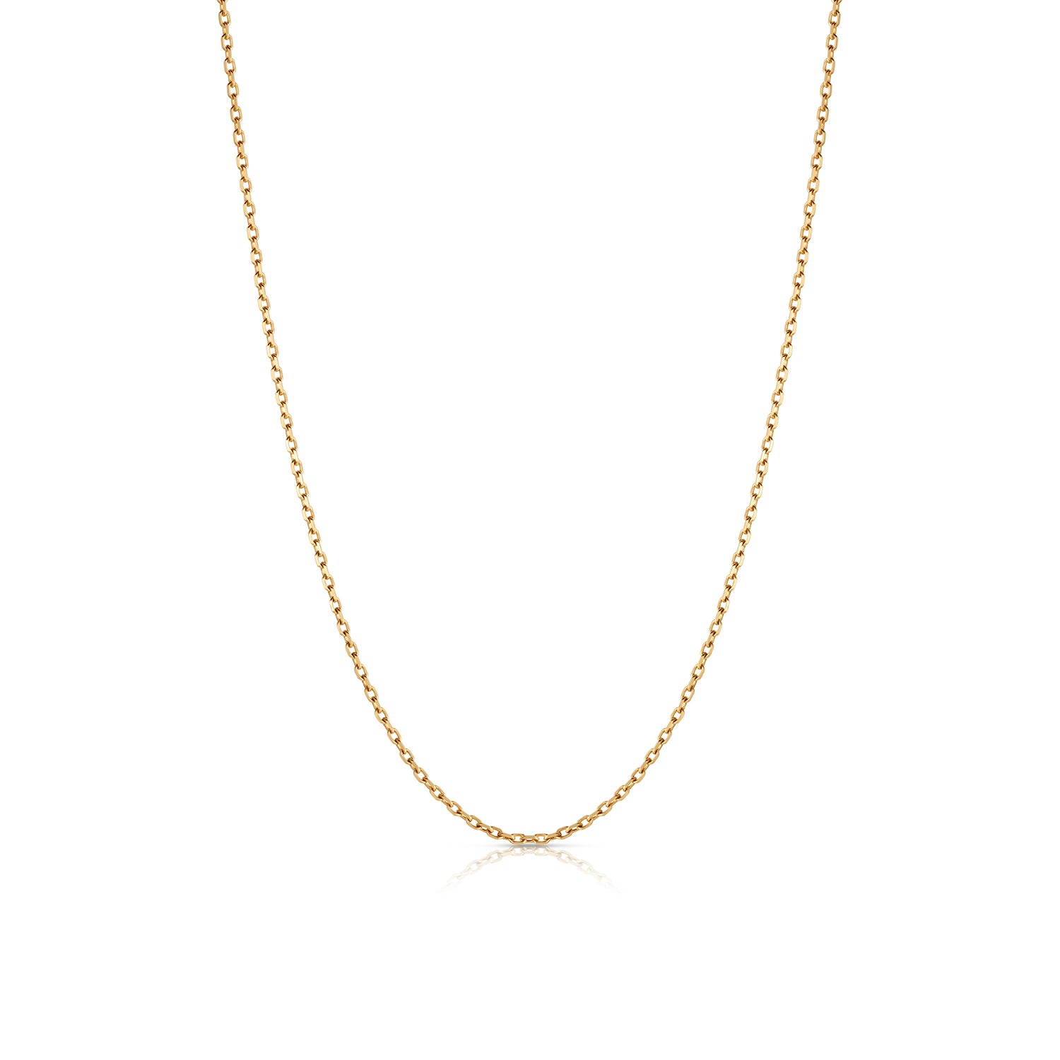 14K Gold Rolo Chain